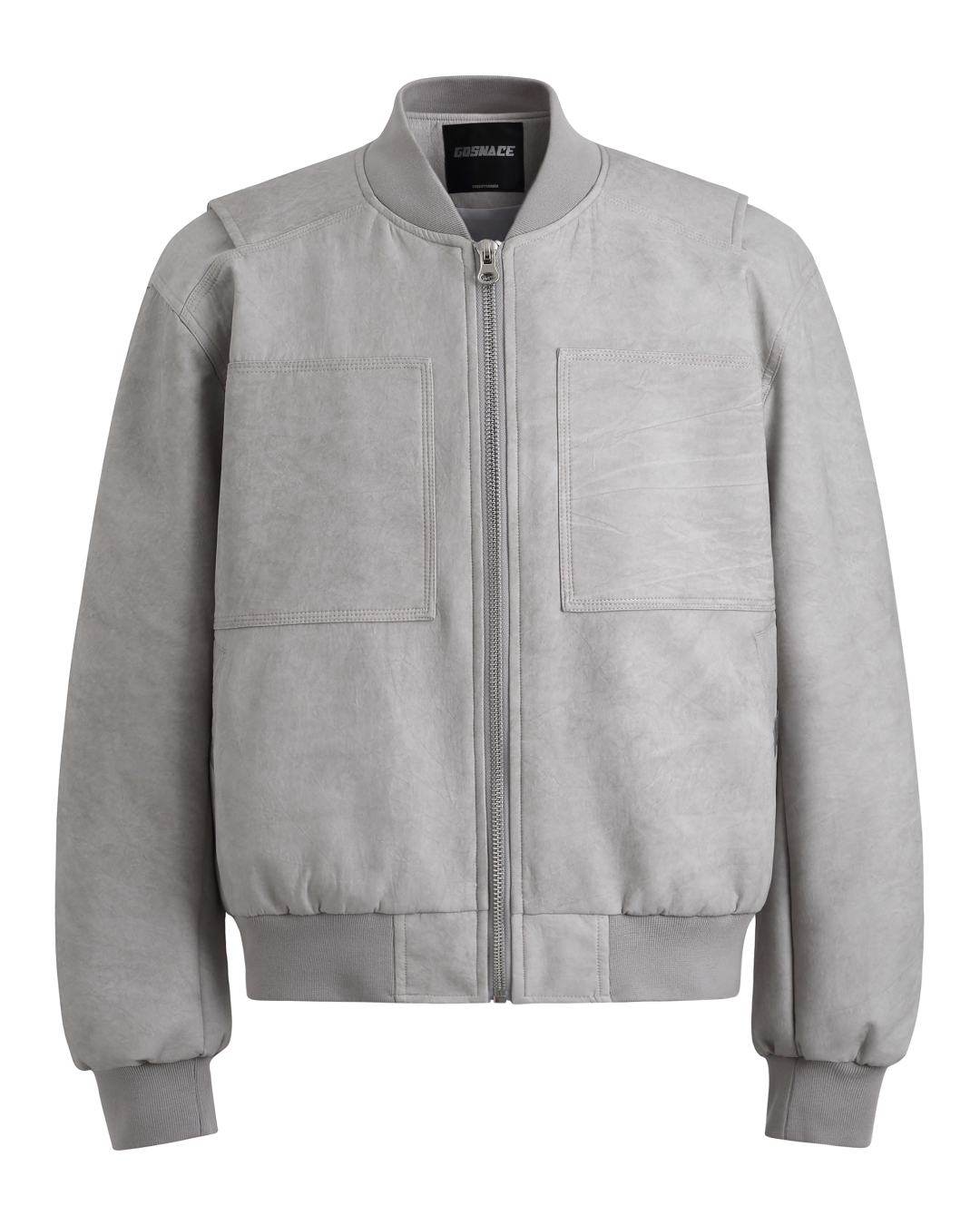 Short Zip Bomber Jacket B0073