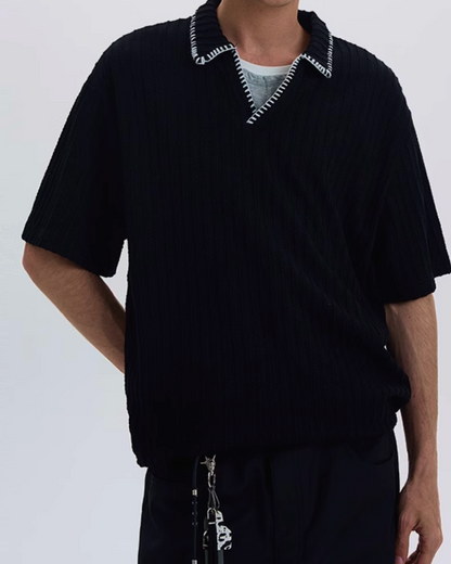 ストリングスキッパーシャツ B0004