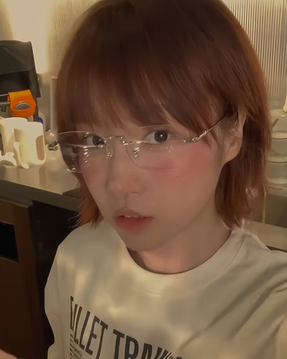 リムレスメガネ B0010