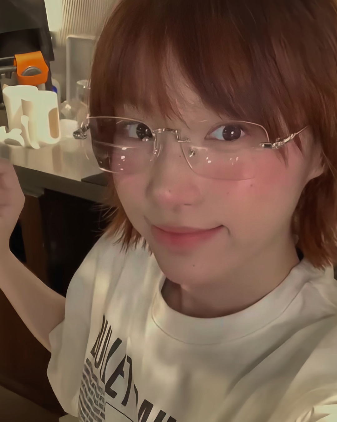 リムレスメガネ B0010