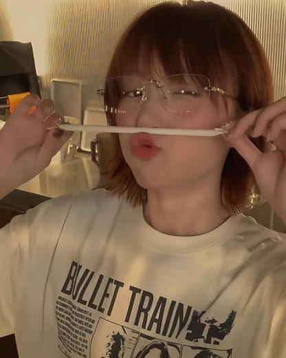 リムレスメガネ B0010