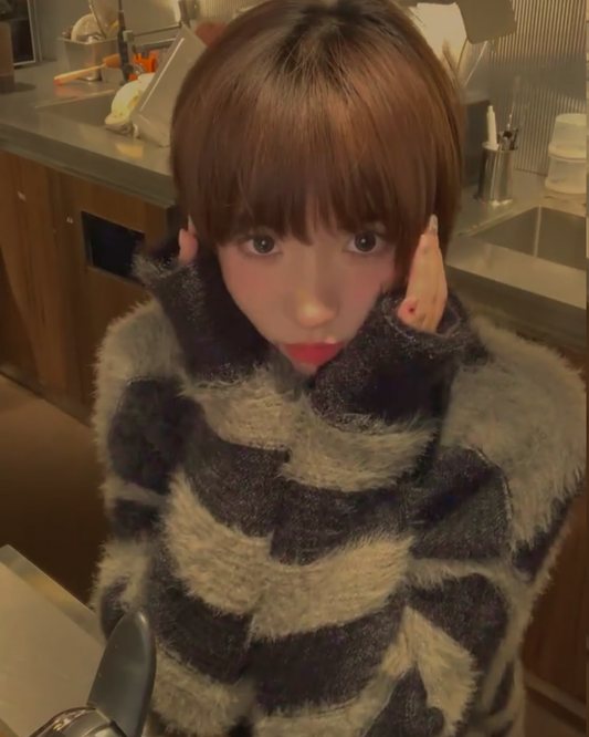 スキッパーニット B0019