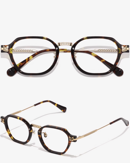 テンプルデザインメガネ B0025