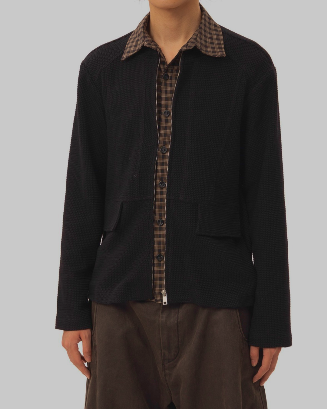 フェイクレイヤードジャケット B0029