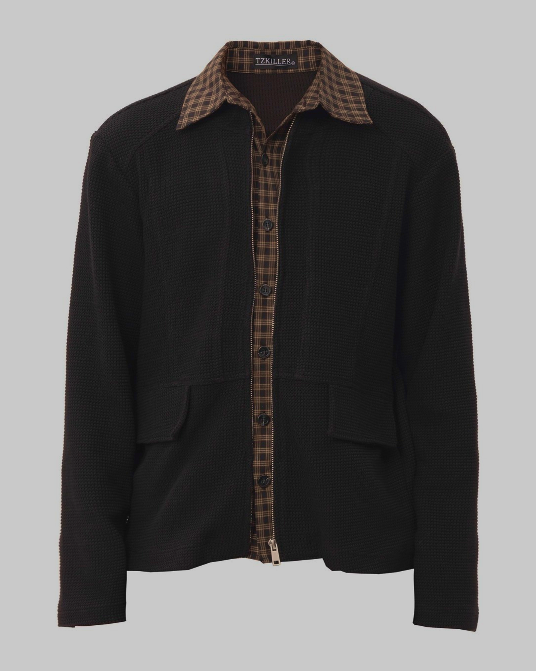 フェイクレイヤードジャケット B0029