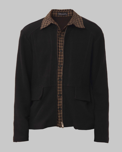 フェイクレイヤードジャケット B0029