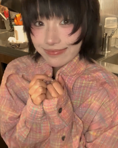 ピンクパステルシャツ B0030