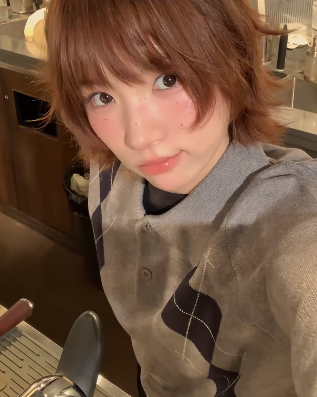 アーガイルポロニット B0032