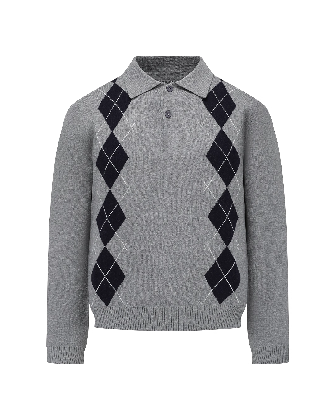 アーガイルポロニット B0032