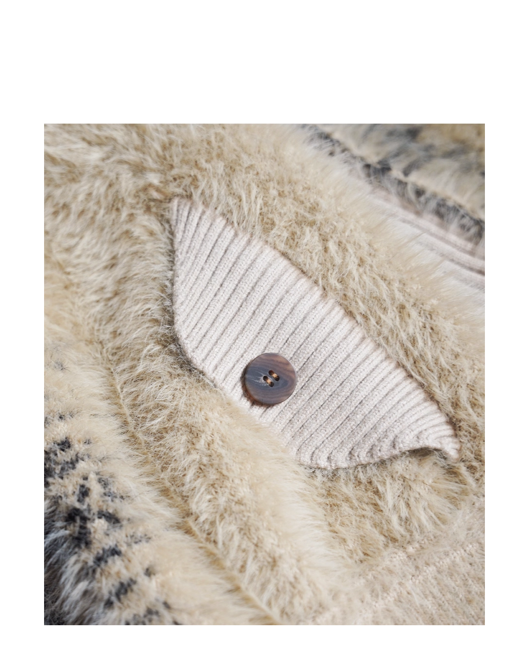 ニット切り替えポケットジャケット B0033