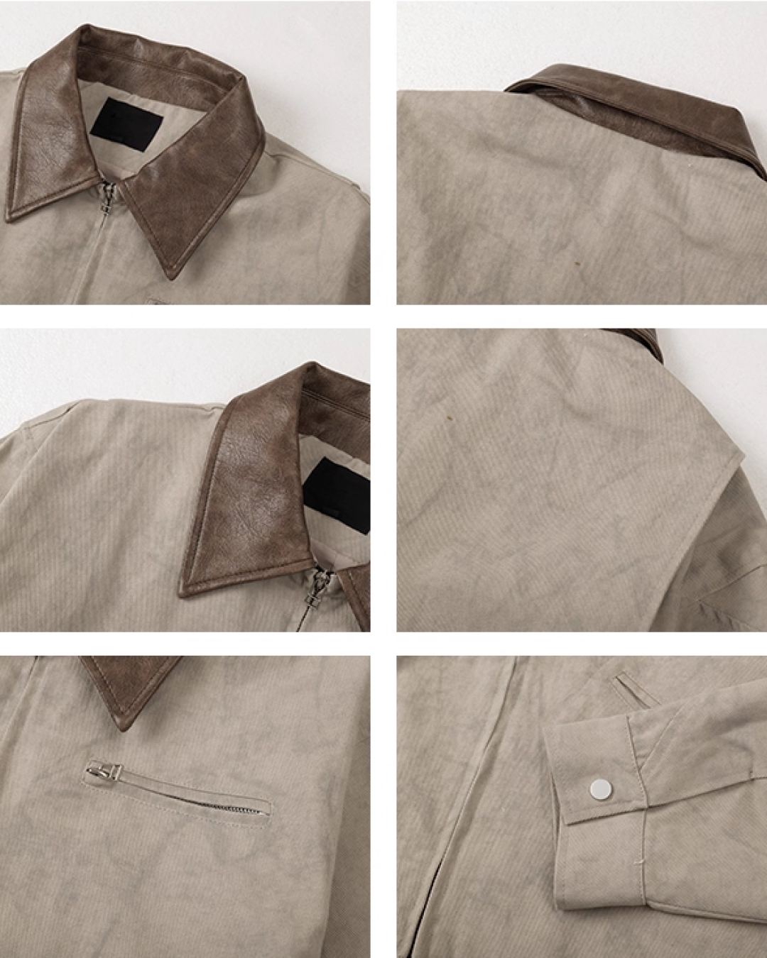 カラードッキングワークジャケット B0039