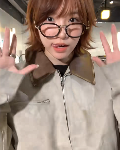 カラードッキングワークジャケット B0039