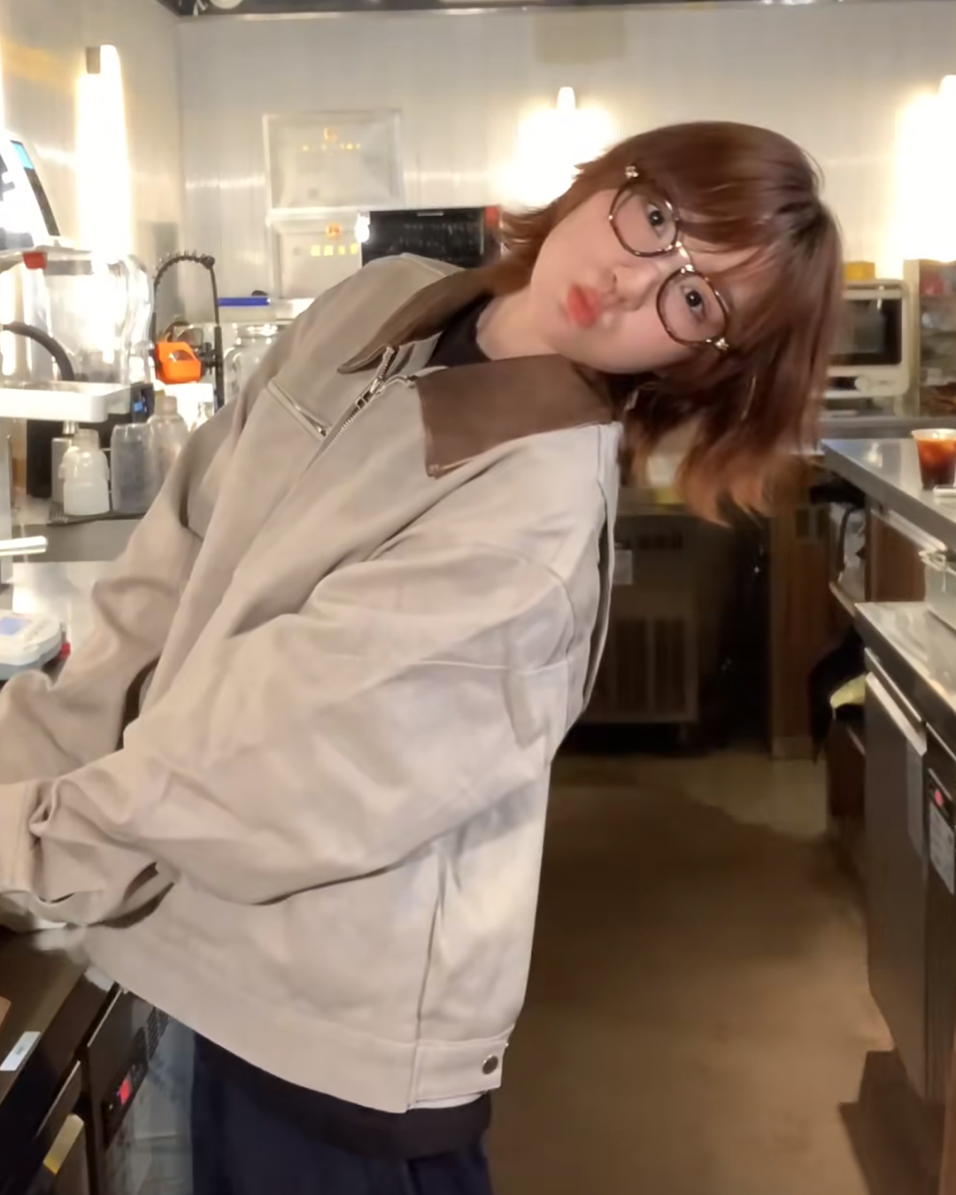 カラードッキングワークジャケット B0039