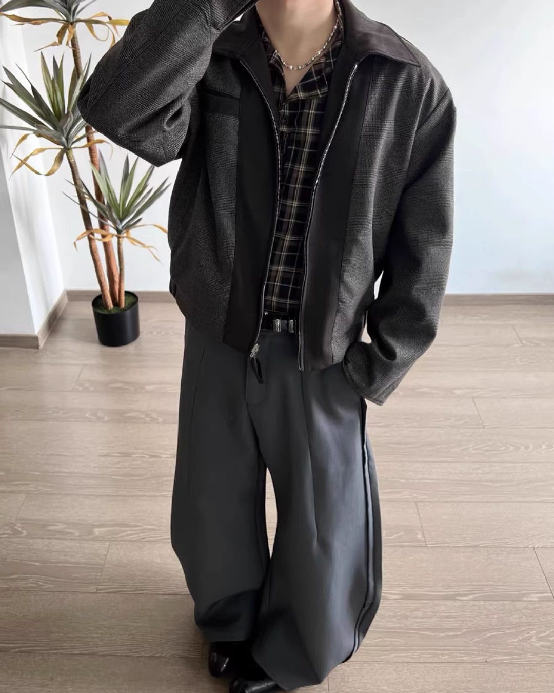 リバーシブル切り替えジャケット B0040