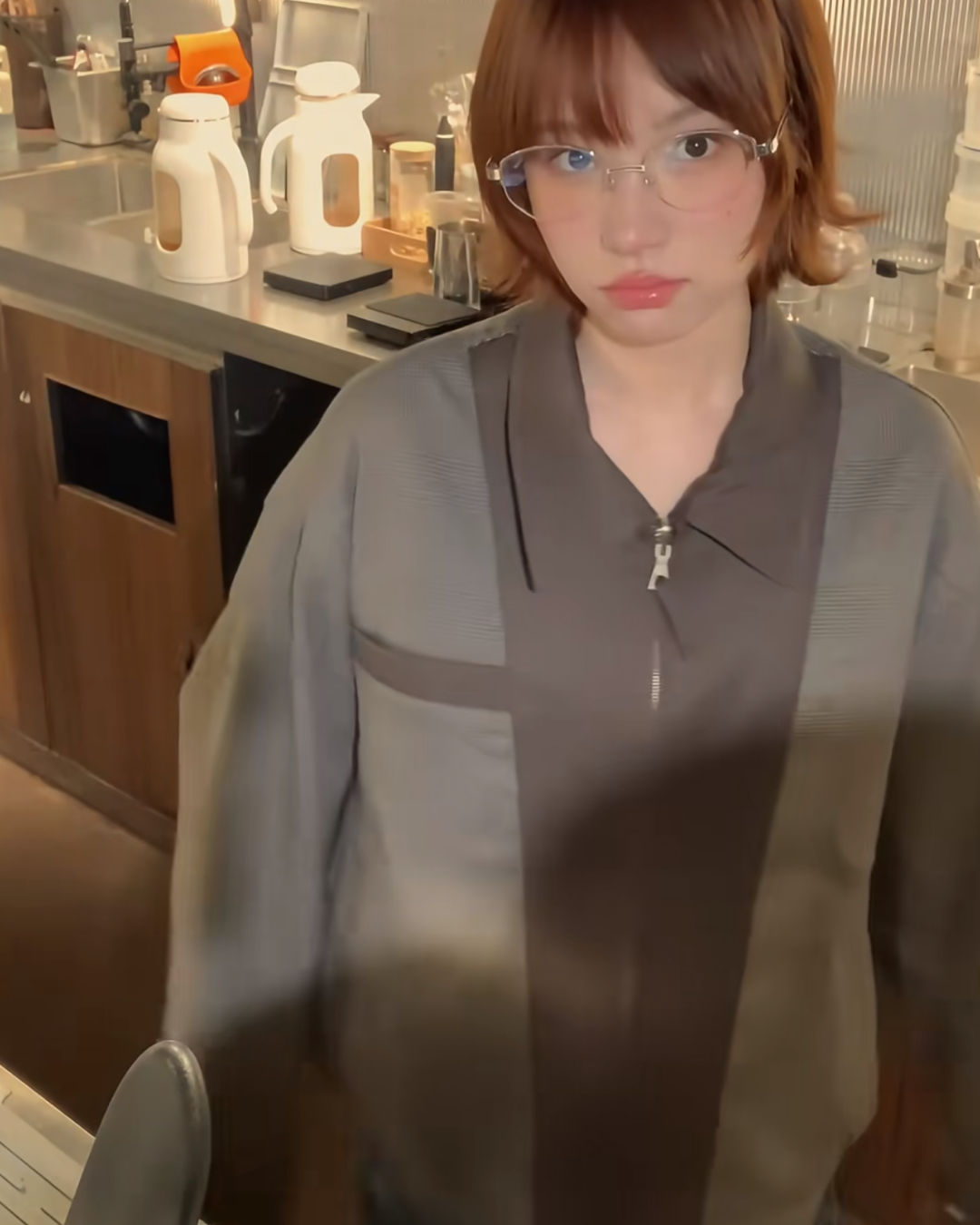 リバーシブル切り替えジャケット B0040