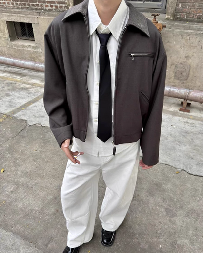 リバーシブル切り替えジャケット B0040