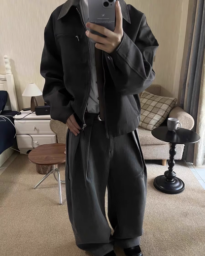 リバーシブル切り替えジャケット B0040