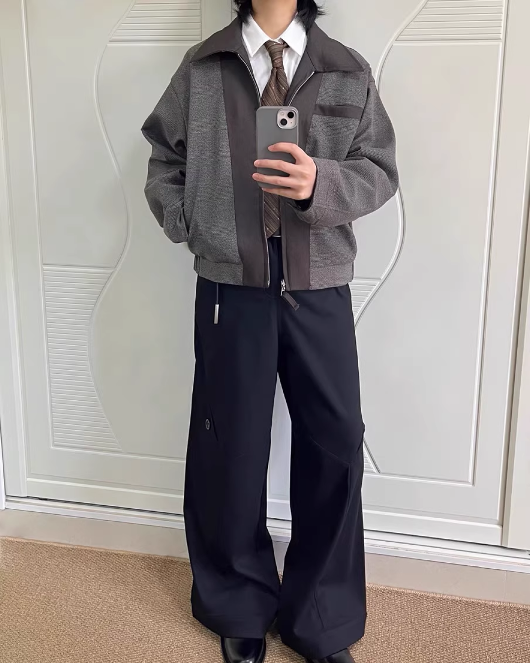 リバーシブル切り替えジャケット B0040