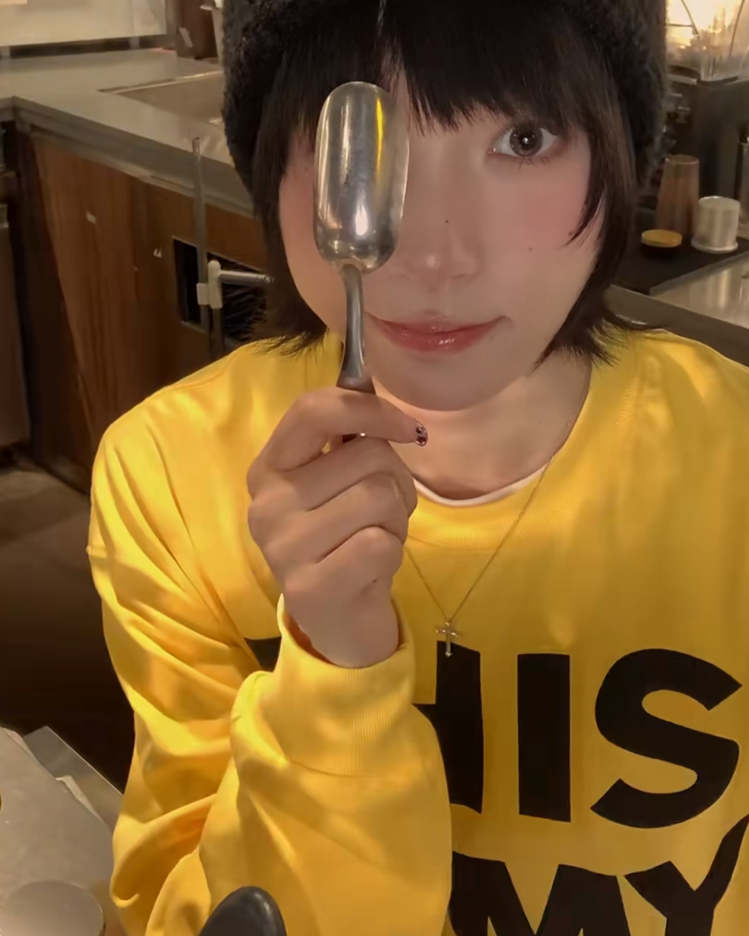 ビッグロゴカラーロンT B0042