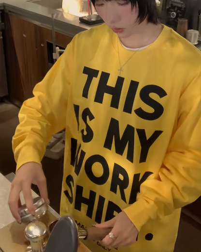 ビッグロゴカラーロンT B0042