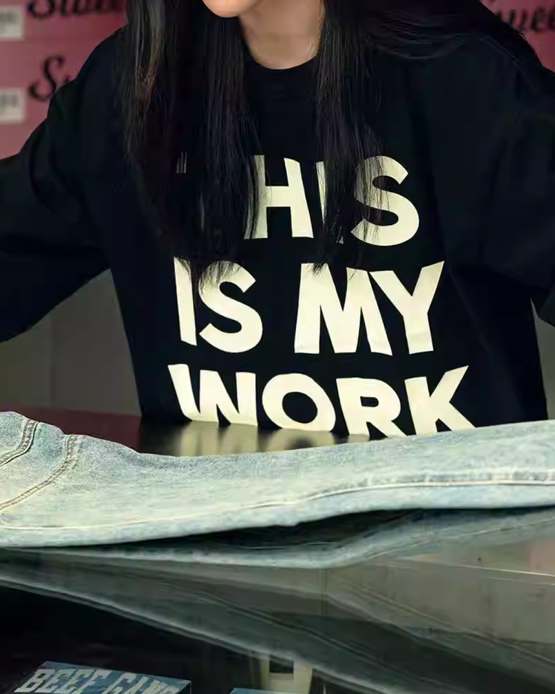 ビッグロゴカラーロンT B0042