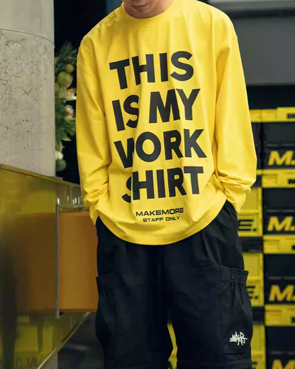 ビッグロゴカラーロンT B0042