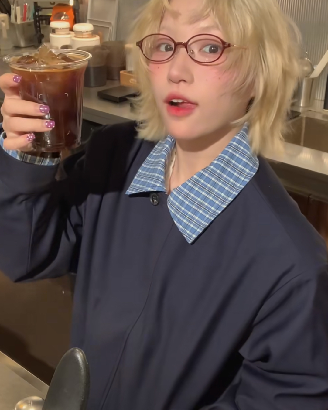 短丈切り替え比翼ジップジャケット B0060