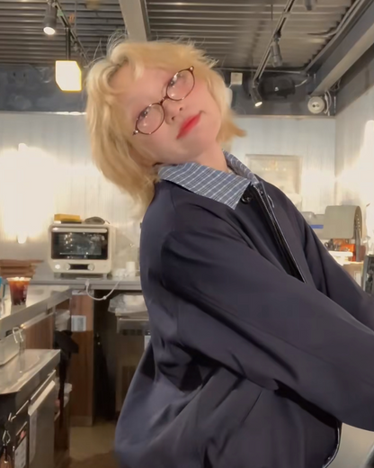 短丈切り替え比翼ジップジャケット B0060