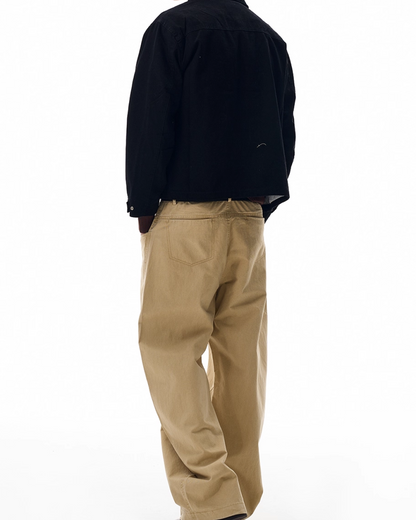 短丈カラーコーデュロイファイヤーマンジャケット B0064