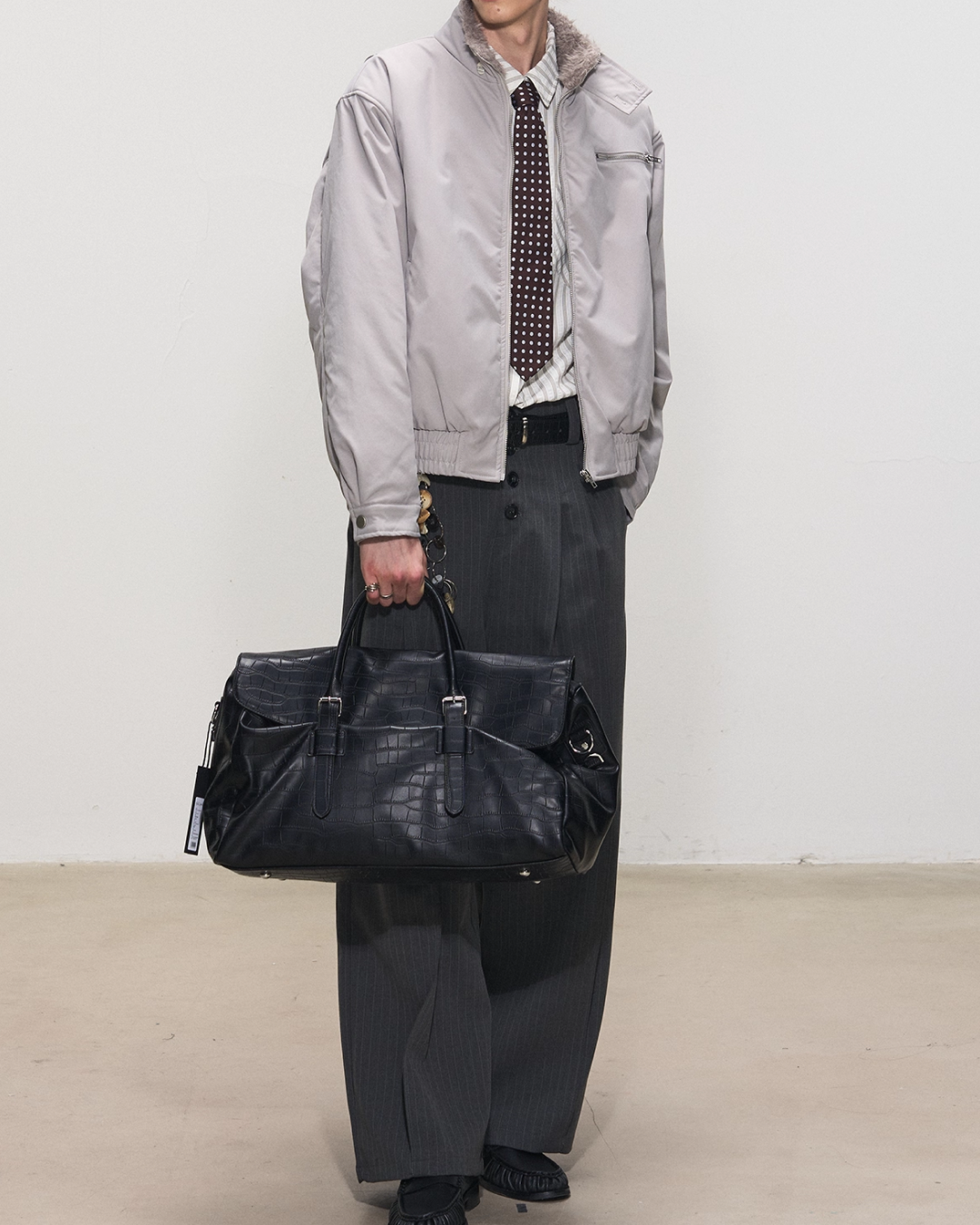 カラーボア短丈ジャケット B0067