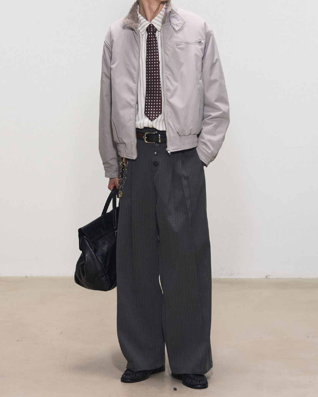 カラーボア短丈ジャケット B0067