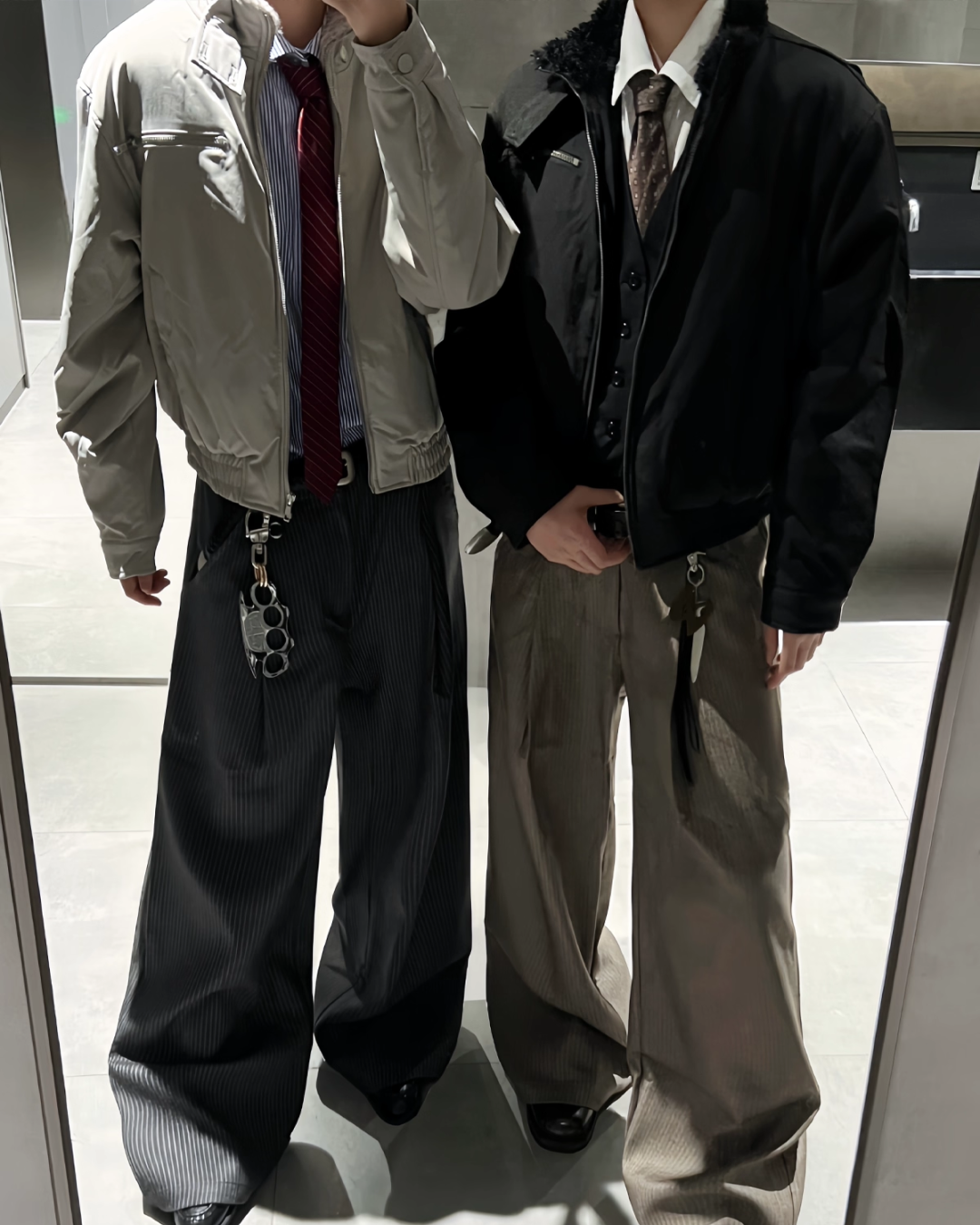 カラーボア短丈ジャケット B0067