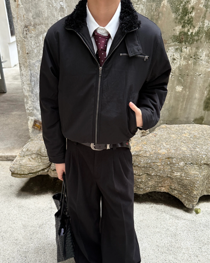 カラーボア短丈ジャケット B0067