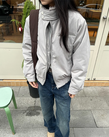 カラーボア短丈ジャケット B0067