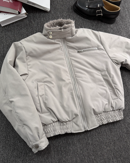 カラーボア短丈ジャケット B0067