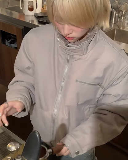 カラーボア短丈ジャケット B0067