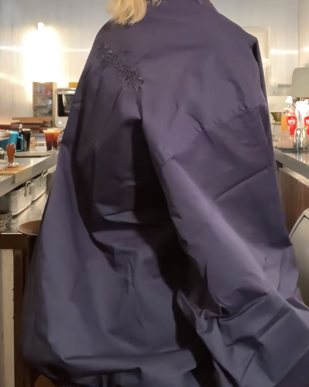 クロスデザインジップジャケット B0068