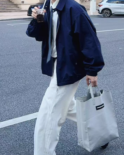 クロスデザインジップジャケット B0068