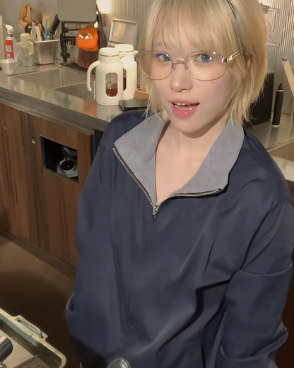 Cotton reversible zip jacket B0072