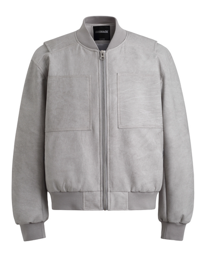 Short Zip Bomber Jacket B0073