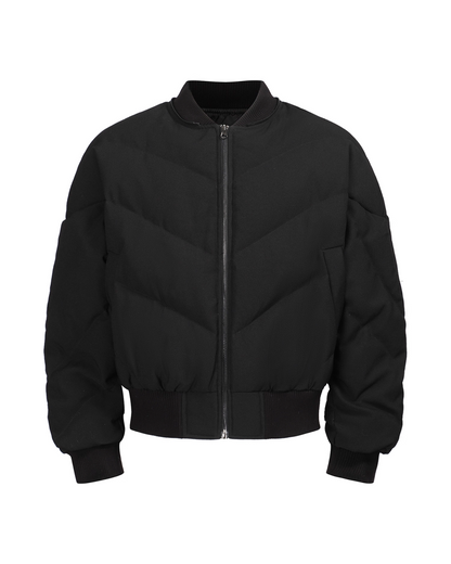 2-way neck button-down jacket B0074