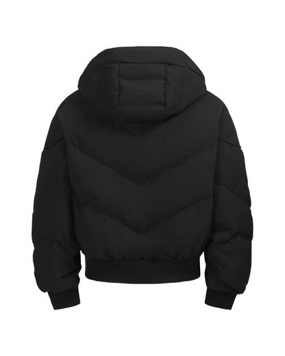 2-way neck button-down jacket B0074