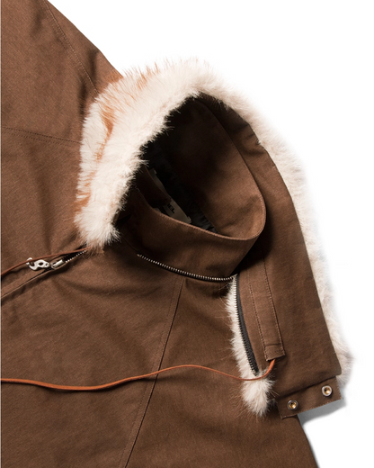 2-way color boa drawstring outerwear B0075