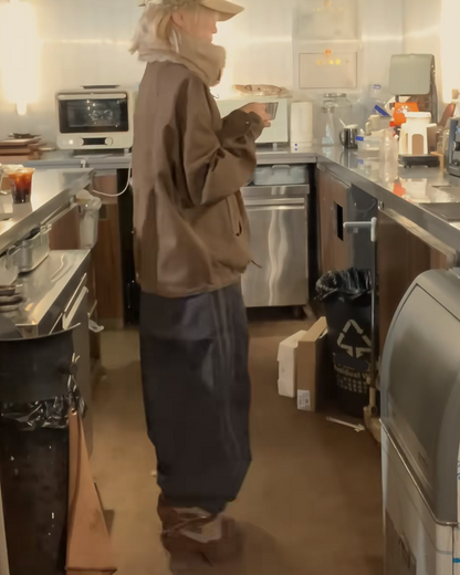 Sideline balloon nylon pants B0080