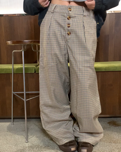 ボタンフライチェックスラックス B0082