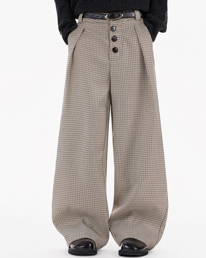 ボタンフライチェックスラックス B0082