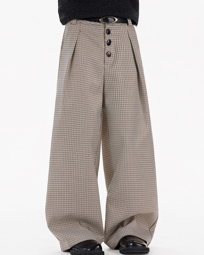 ボタンフライチェックスラックス B0082