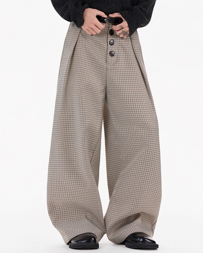 ボタンフライチェックスラックス B0082