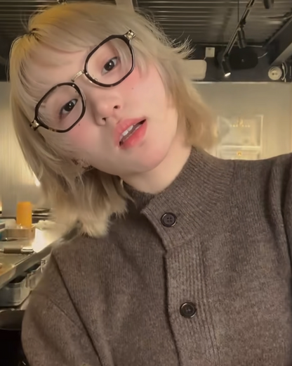 モックネックニットカーディガン B0089