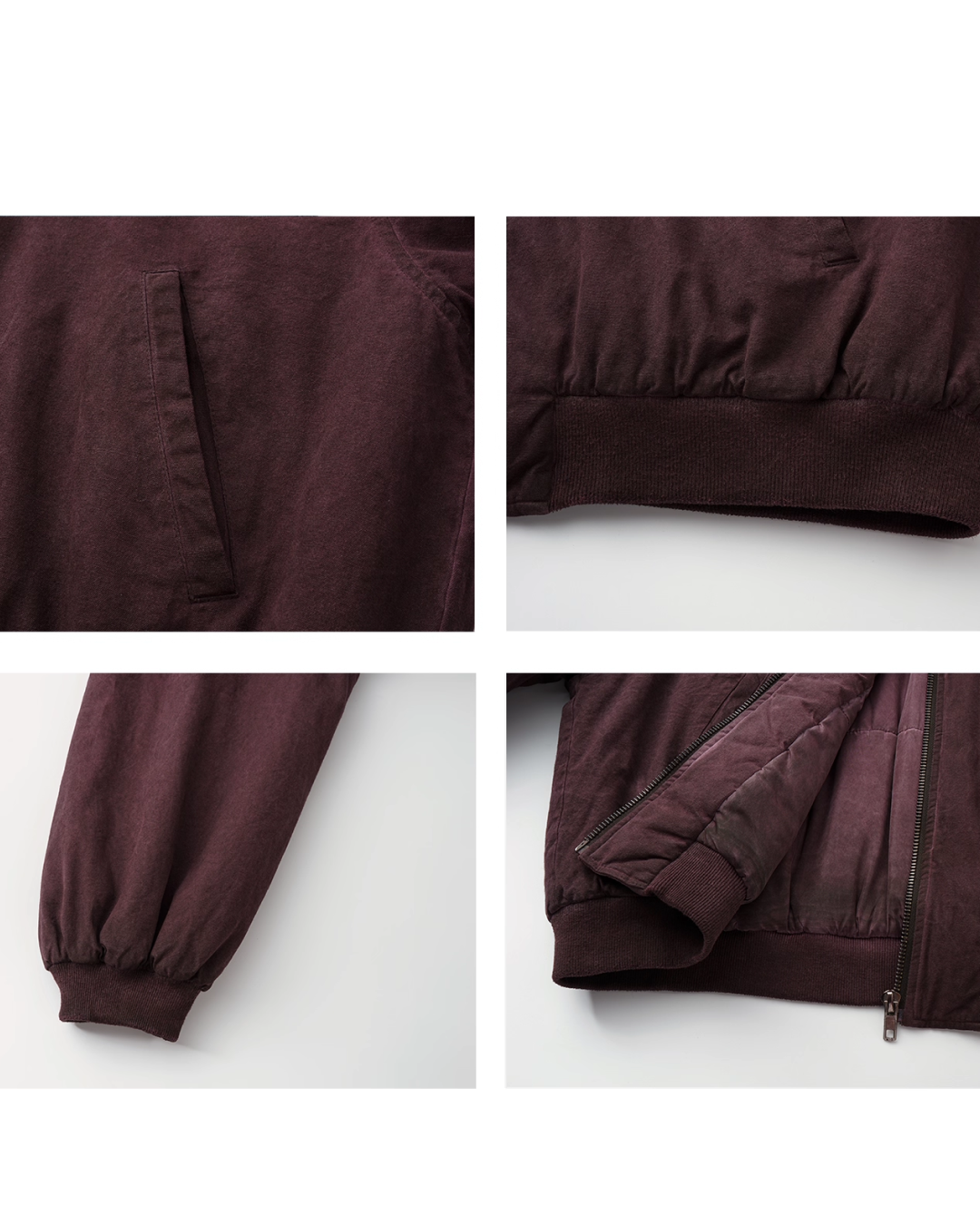 短丈ジップフードジャケット B0090